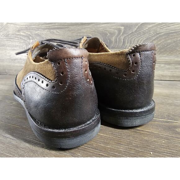 Timberland Boot Company 13 Carries Brown Plain Toe Oxford Derby Suede Men’s Sz 9 - Picture 5 of 11